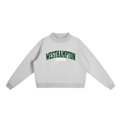 Basic 1 Westhampton Essential Fleece Mock-Neck Crew Sweatshirt