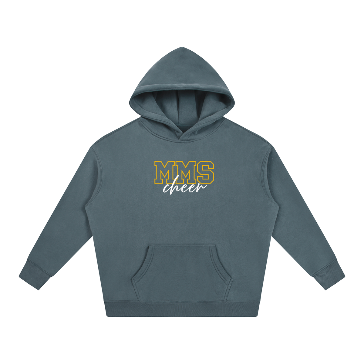 Cursive Front Maysville Oversize Fleeced Hoodie