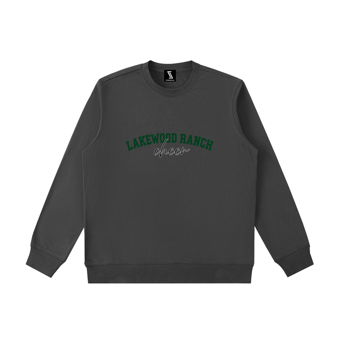Cursive Lakewood Ranch Essential Heavyweight Crewneck Sweatshirt