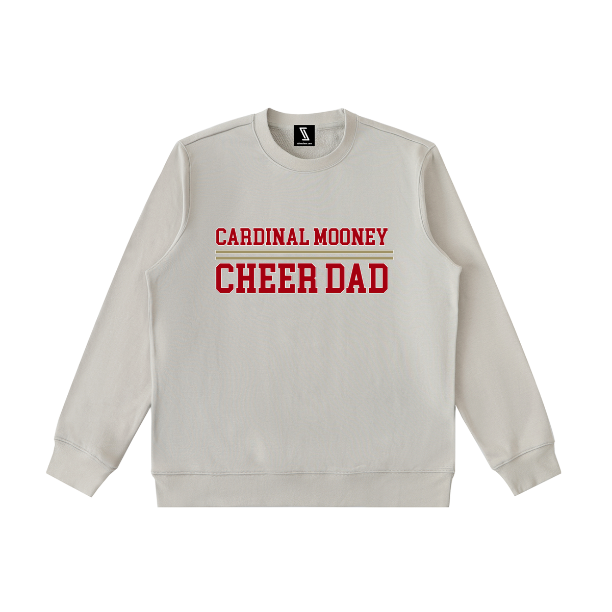 Dad Cardinal Mooney Essential Heavyweight Crewneck Sweatshirt