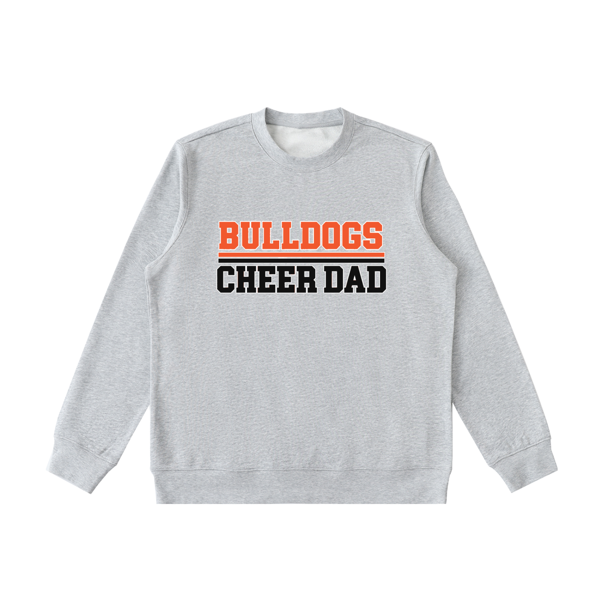 Dad Green Bulldogs Essential Heavyweight Crewneck Sweatshirt