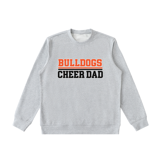 Dad Green Bulldogs Essential Heavyweight Crewneck Sweatshirt