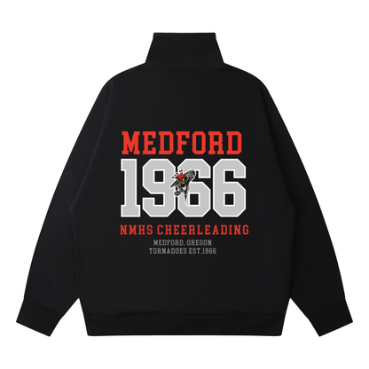 Quarter-Zip Drop Shoulder Sweatshirt