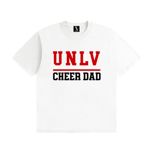 UNLV CHEER DAD Unisex Seamless Cotton T-Shirt