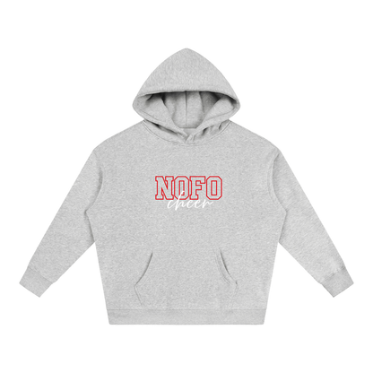 Cursive Front North Fork Oversize Fleeced Hoodie
