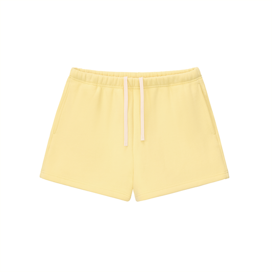 Essential Fleece Drawstring Shorts (Matches Mock Neck)