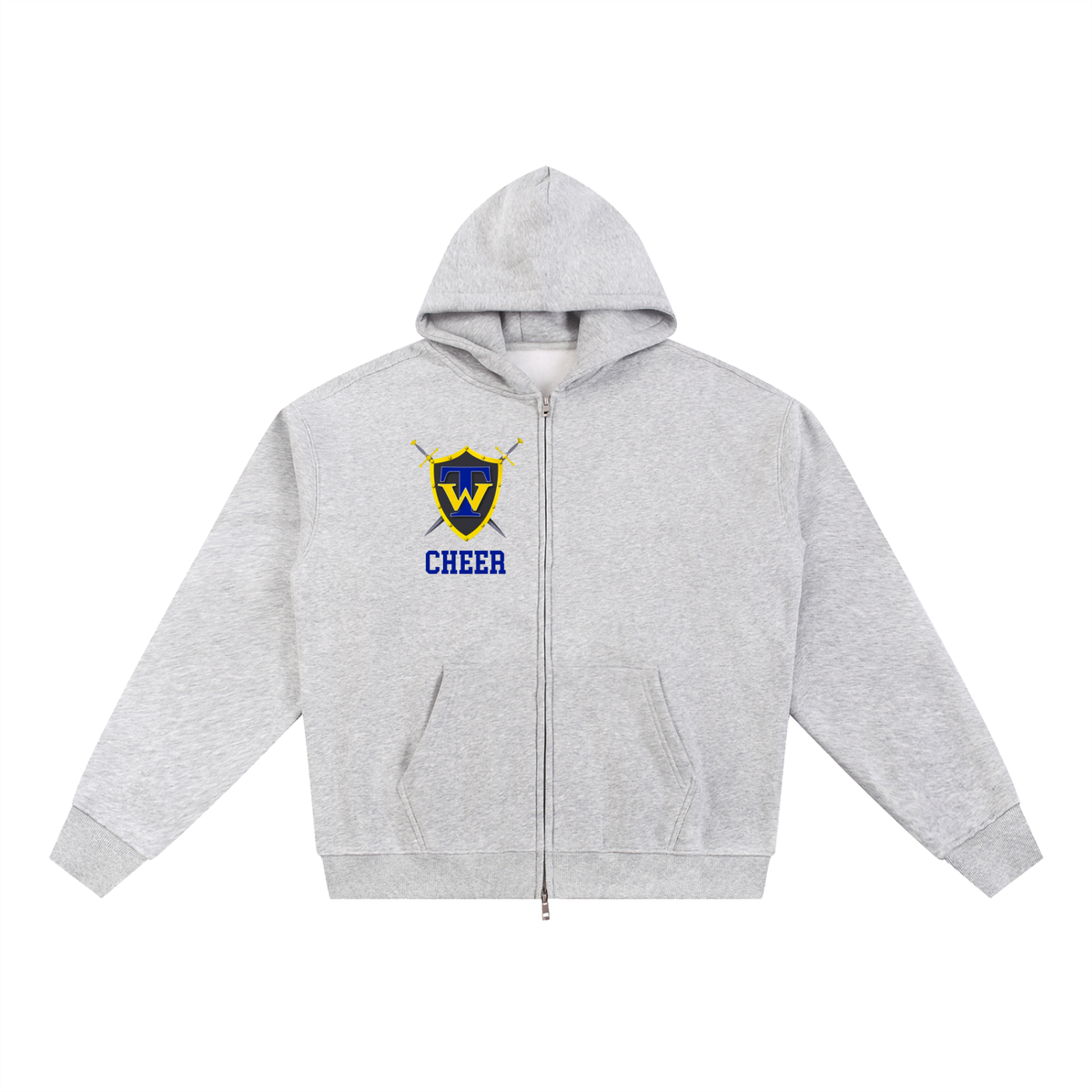 Year Taylorsville Essential Fleece Zip-Through Hoodie