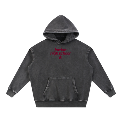 Big Star Jordan Snow Wash Fleece Oversize Hoodie