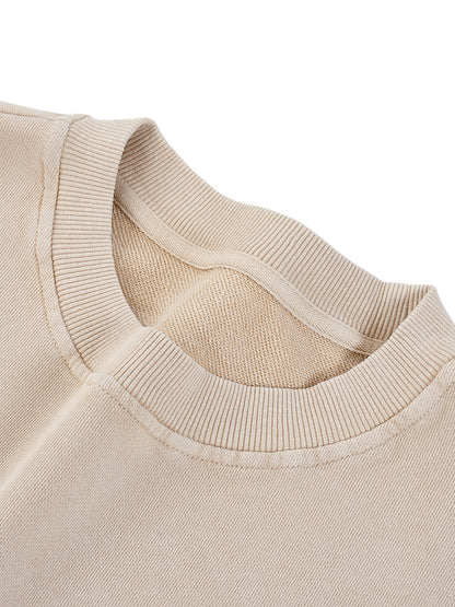 Snow Washed Oversized Sweatshirt