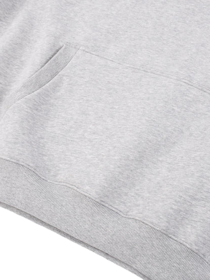 Essential Oversized Boxy Fit Fleece Hoodie