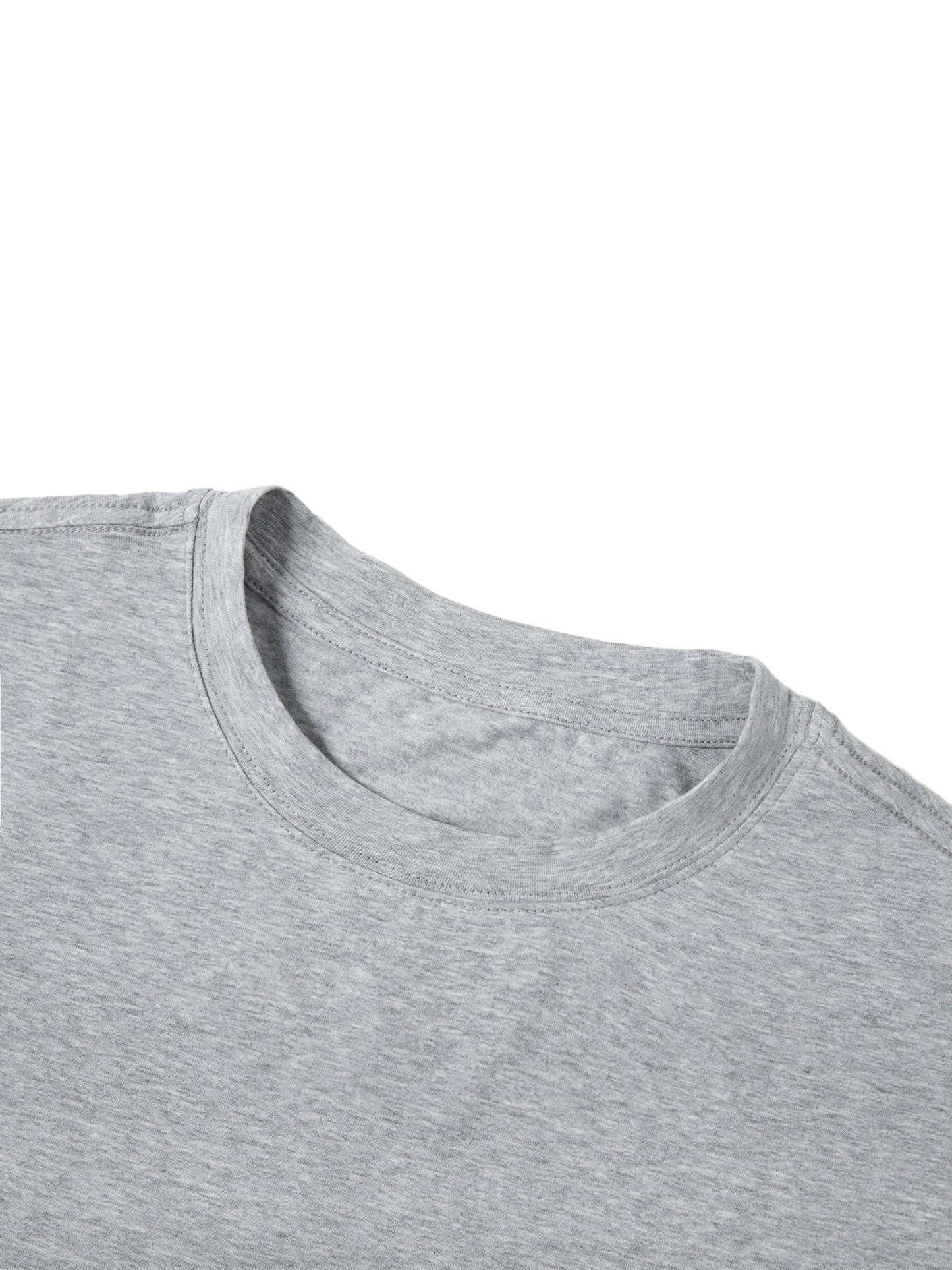 Unisex Classic Crew Neck Cotton T-Shirt
