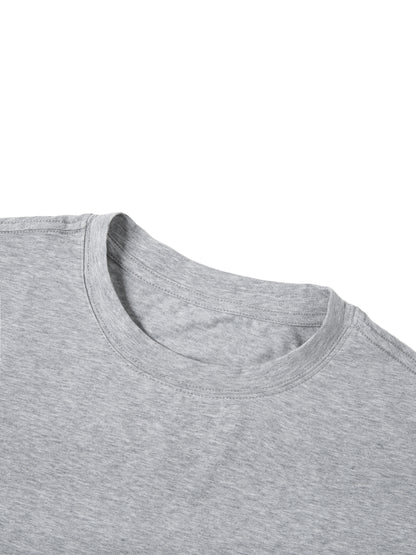 Unisex Classic Crew Neck Cotton T-Shirt
