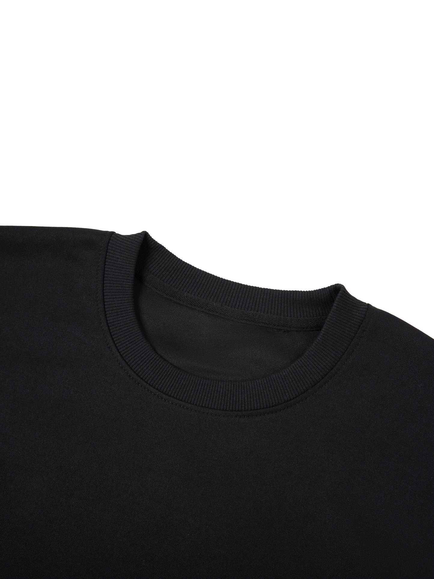 Oversized Drop Shoulder Crewneck Sweatshirt