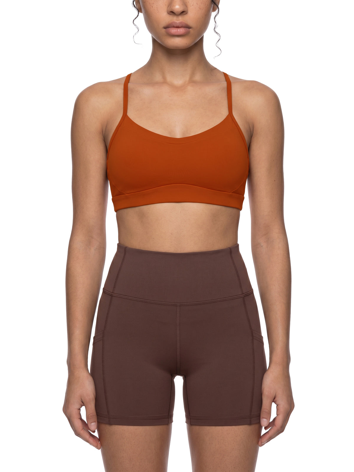 Women's Tight Cropped Sports Bra