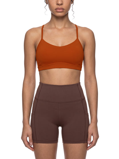 Women's Tight Cropped Sports Bra
