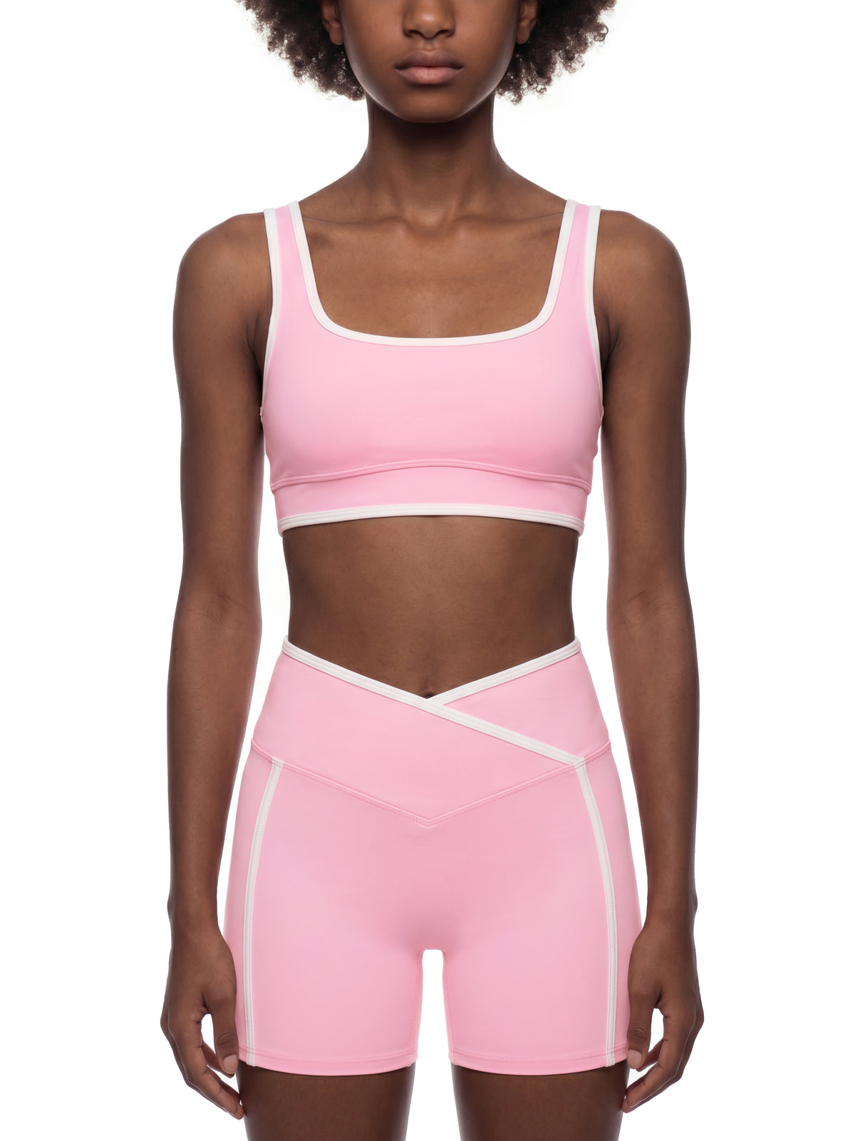 Women's Color Block Yoga Sports Bra