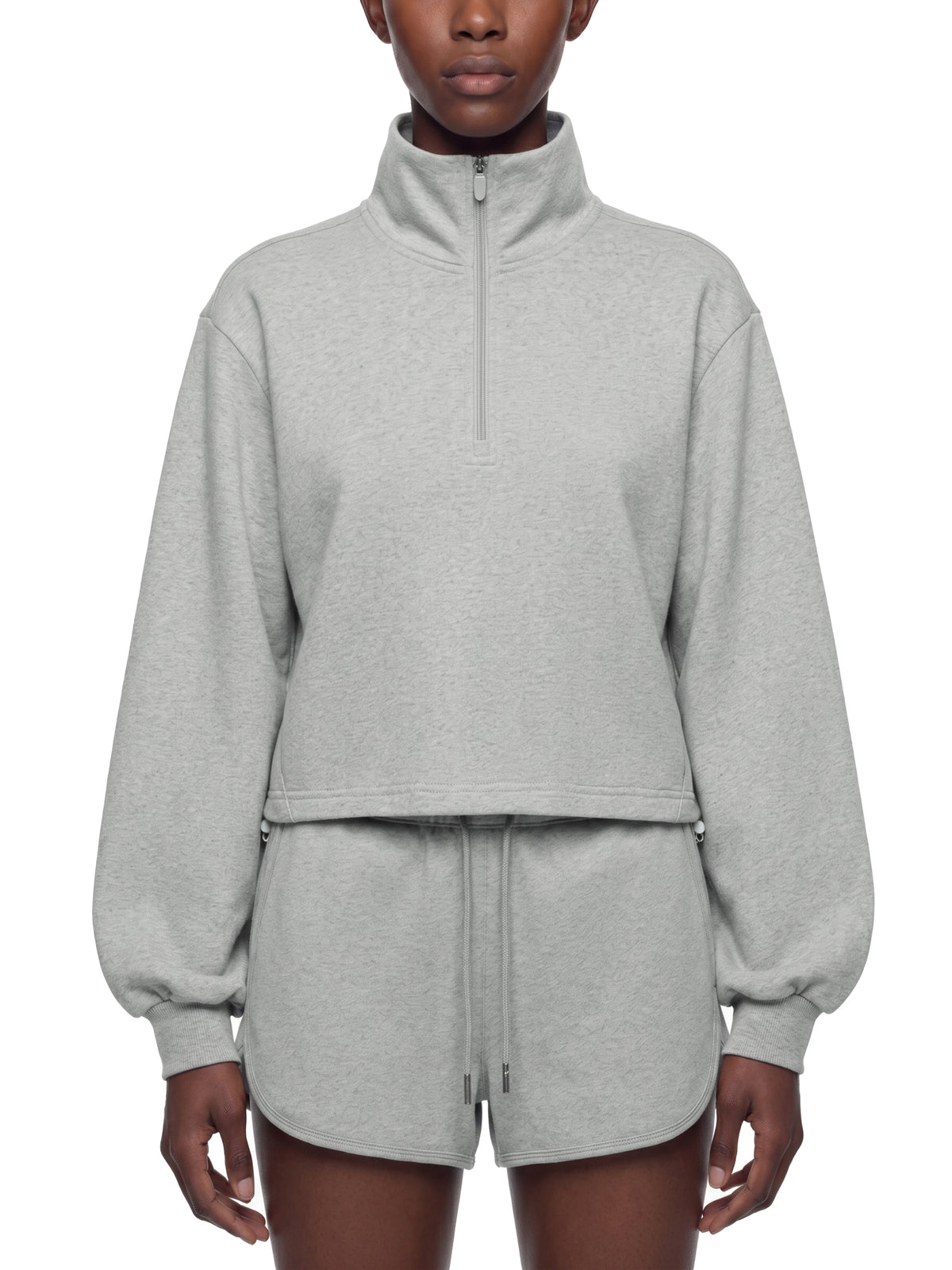 HAWKS Women’s Mock-Neck Quarter-Zip Sweatshirt