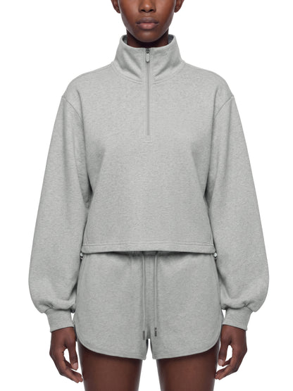 HAWKS Women’s Mock-Neck Quarter-Zip Sweatshirt