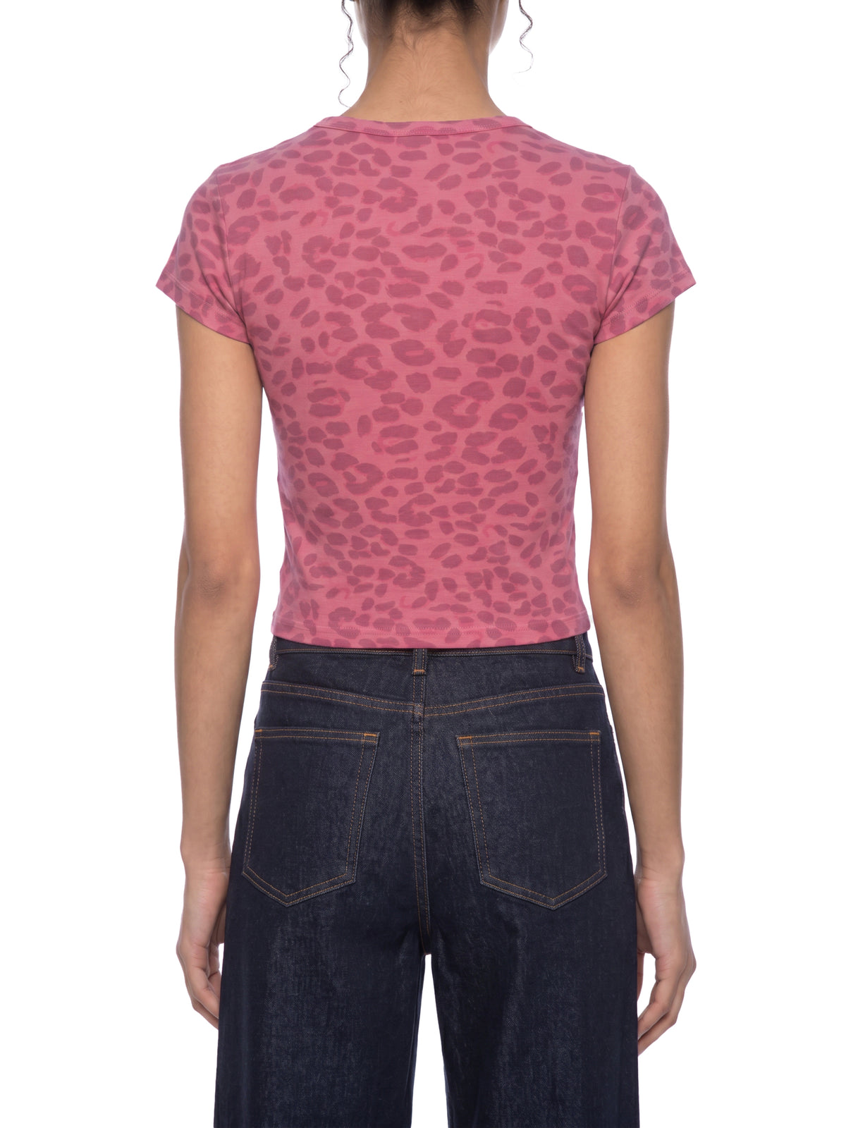 *NEW* Women’s Leopard Print Crop T-Shirt