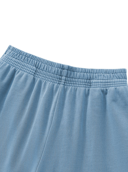 Unisex Vintage Washed Barrel Leg Sweatpants